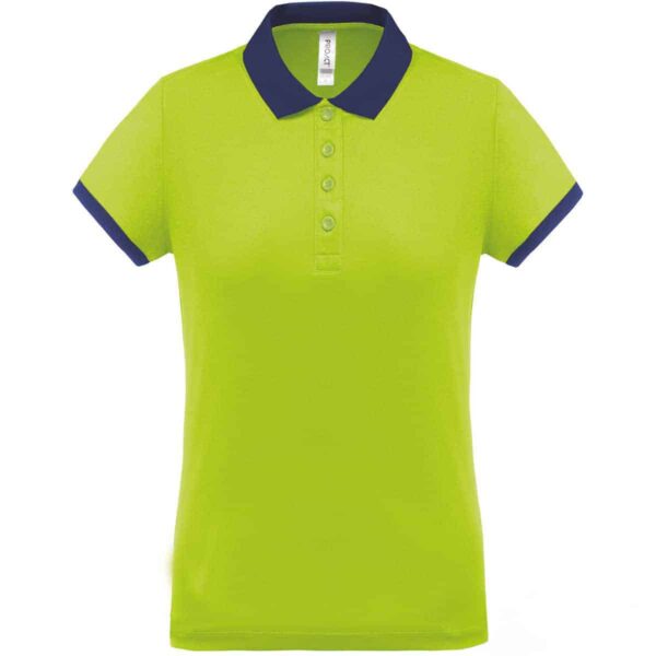 polo femminile lime cool plus