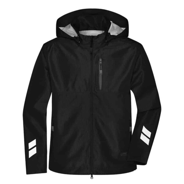 Giacca softshell in R-PET nera