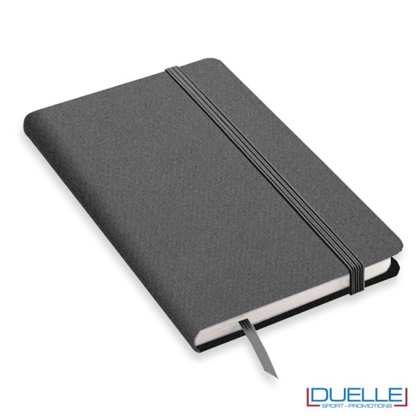 quaderno con copertina rigida grigio melange