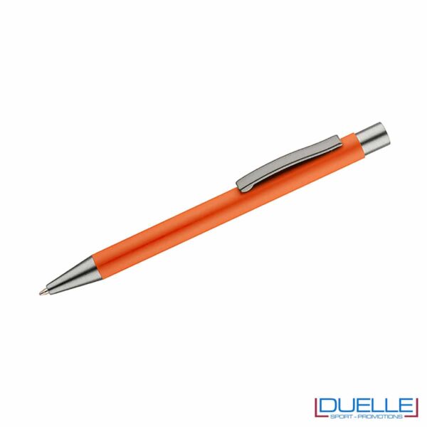 Penna arancione soft touch