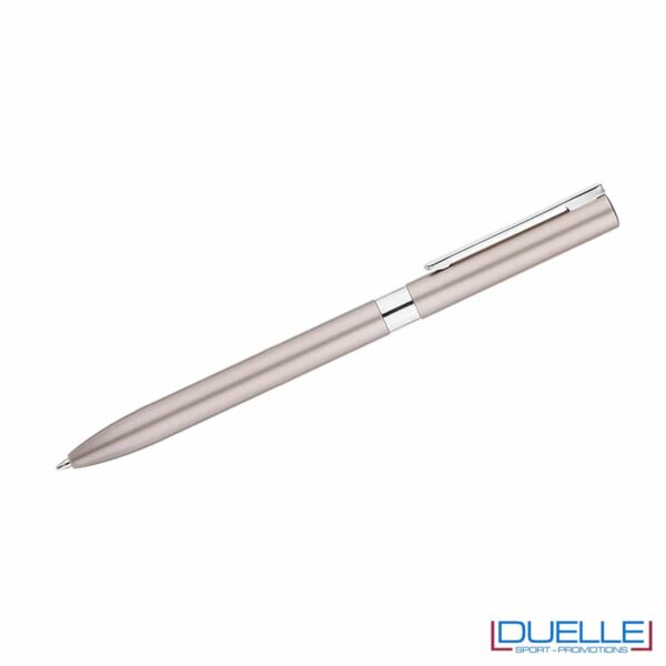 penna elegante titanio in metallo