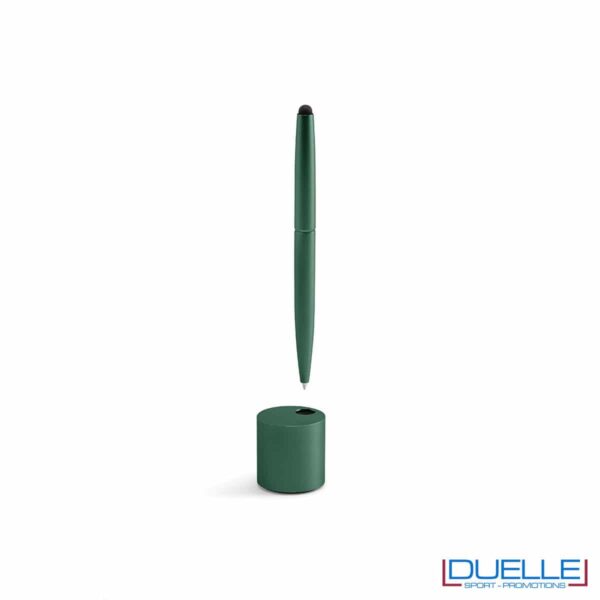penna su cilindro personalizzata colore verde