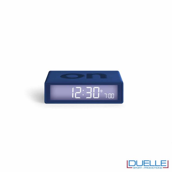 orologio digitale blu scuro personalizzato radiocontrollato