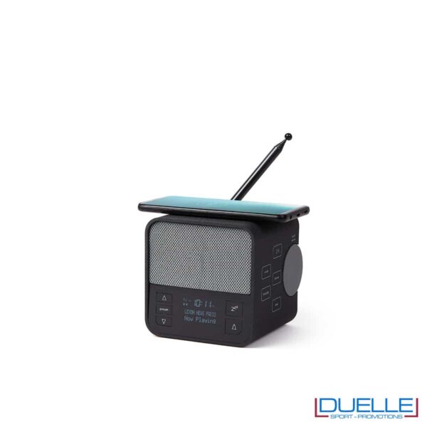 radio caricatore wireless per smartphone