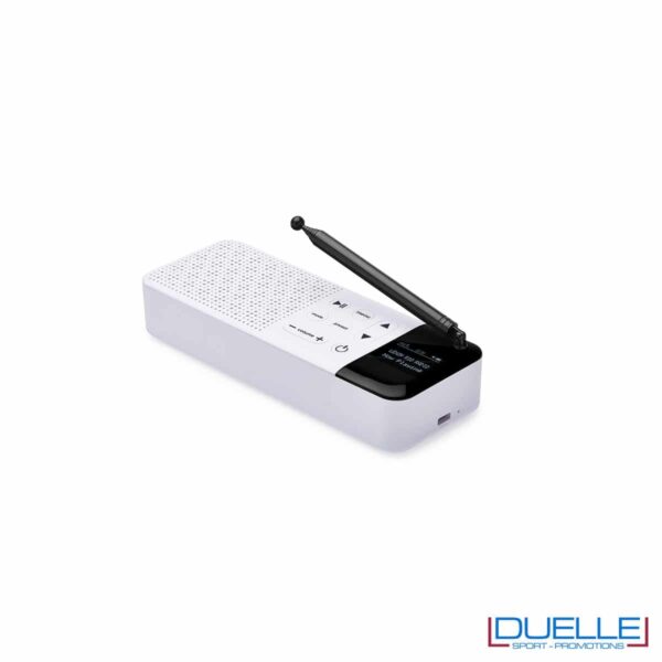 radio speaker bluetooth bianca