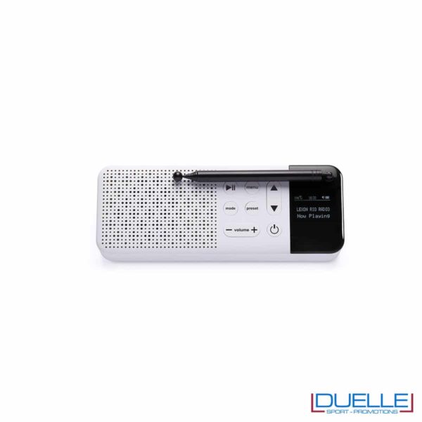 bluetooth speaker bianco con radio DAB+ & FM