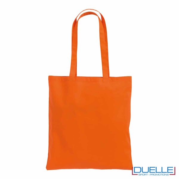 shopper in cotone 220 g/m² arancio