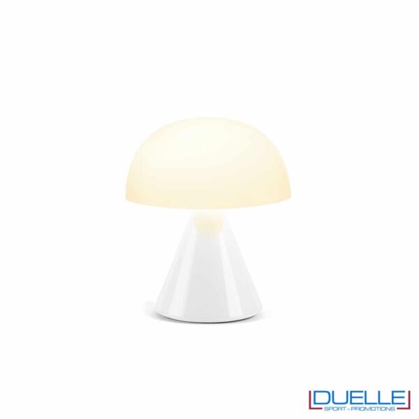 lampada bianca portatile con luce calda