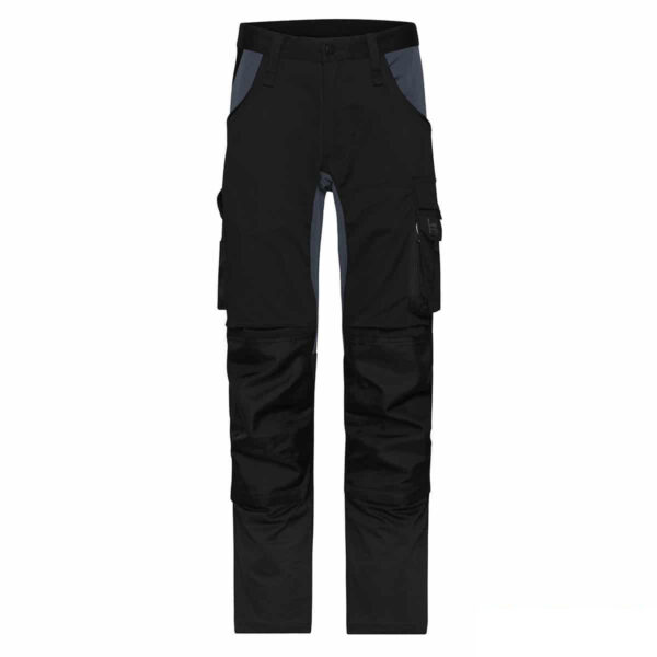 pantaloni neri e grigi professionali elasticizzati