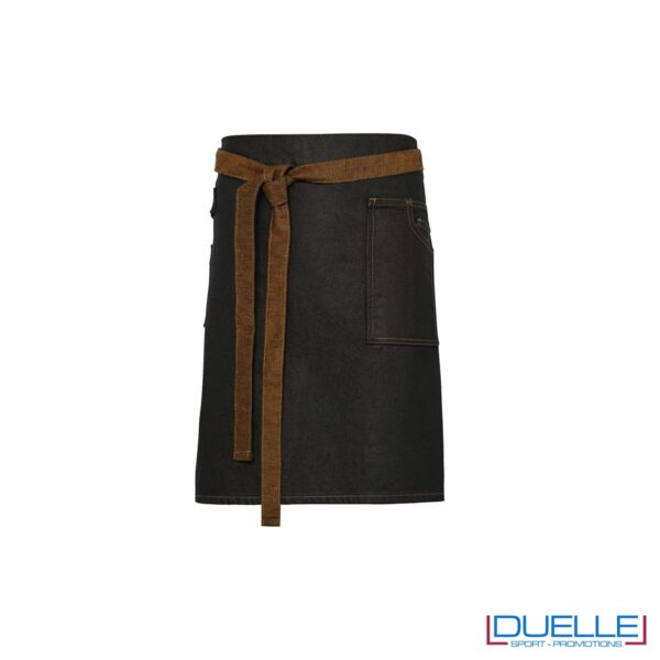 grembiule denim e caffè personalizzato