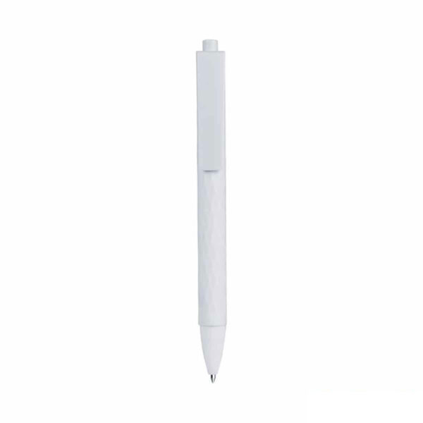 Penna a sfera in carbonato di calcio bianco