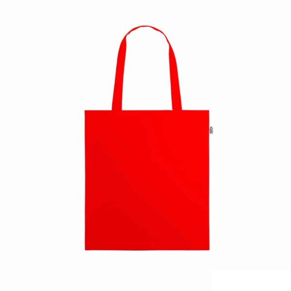 shopper rossa promozionale in R-PET