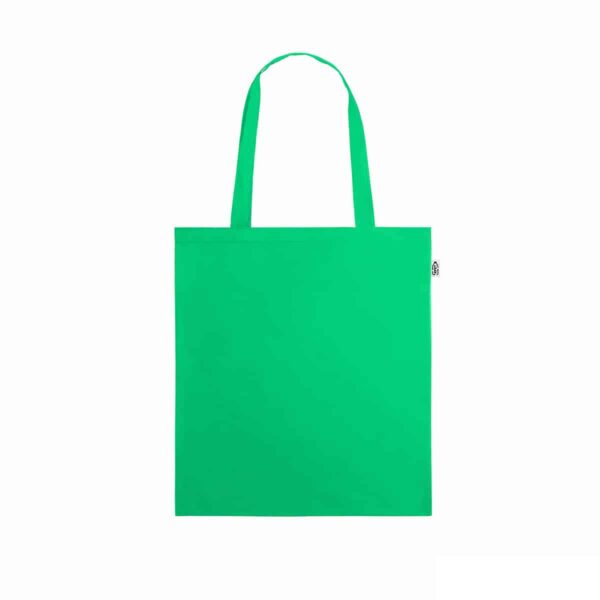 Shopper per la spesa in R-PET verde