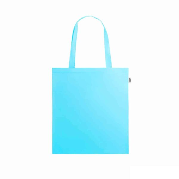 Shopper azzurra in R-PET