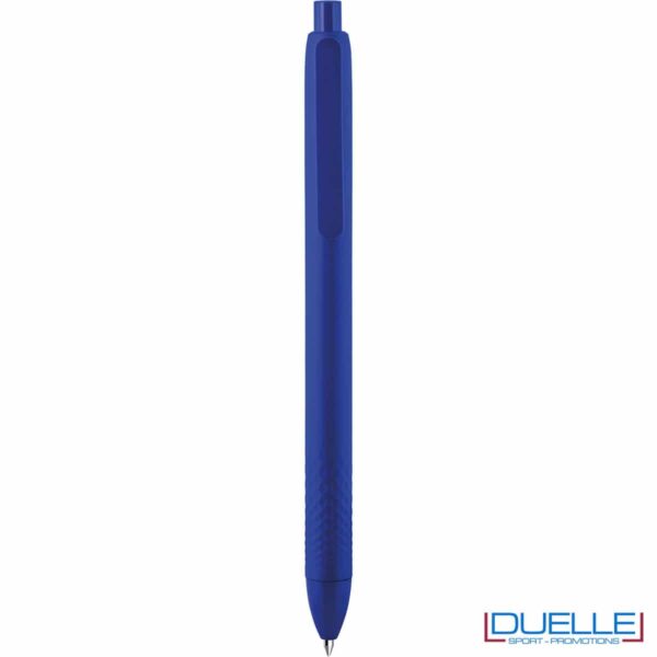 penna biodegradabile personalizzata in colore blu