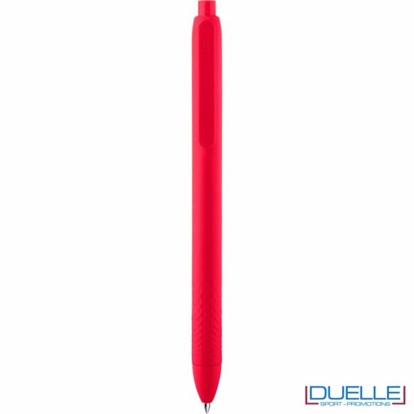 penna biodegradabile personalizzata in colore rosso