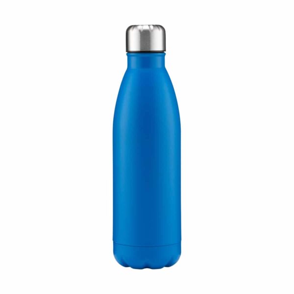 borraccia parete singola personalizzabile color blu