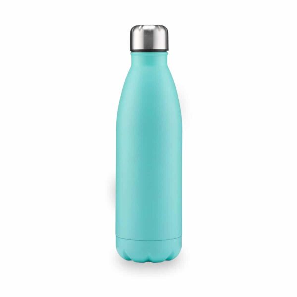borraccia parete singola personalizzabile color azzurro