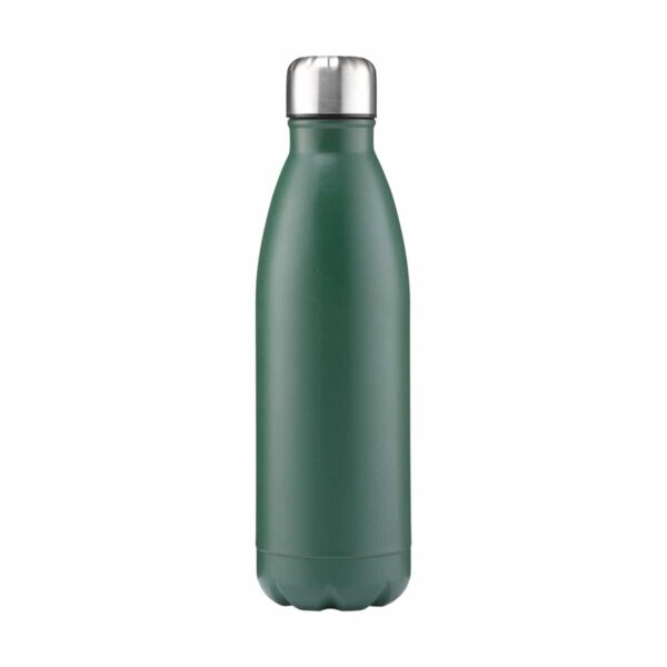 borraccia parete singola personalizzabile color verde bosco