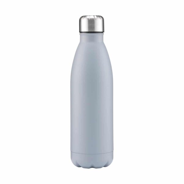 borraccia parete singola personalizzabile color grigio