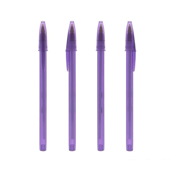 Penna BIC style personalizzata viola