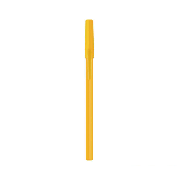 Penna BIC Round Stic gialla