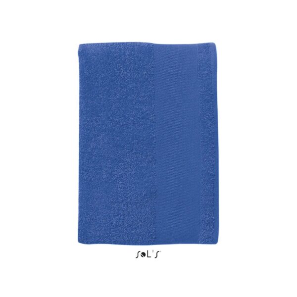 Asciugamano in spugna personalizzato blu