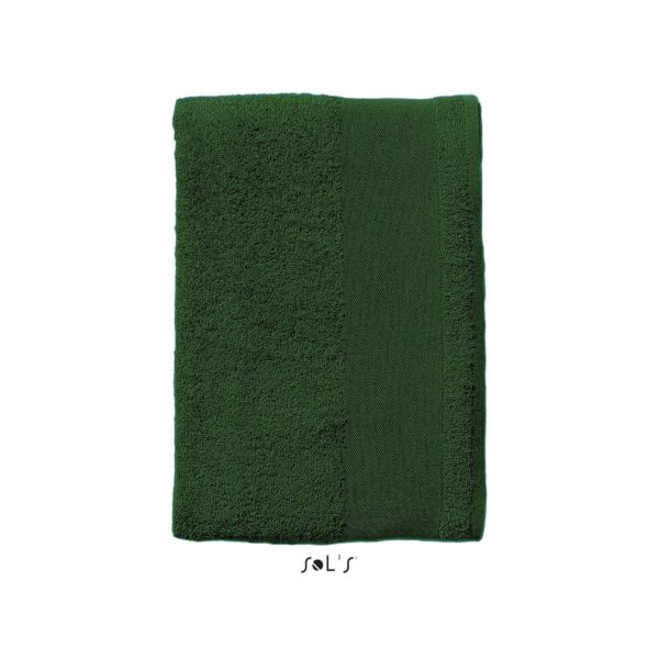 Asciugamano in spugna personalizzato verde scuro
