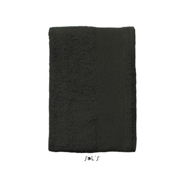 Asciugamano in spugna personalizzato nero