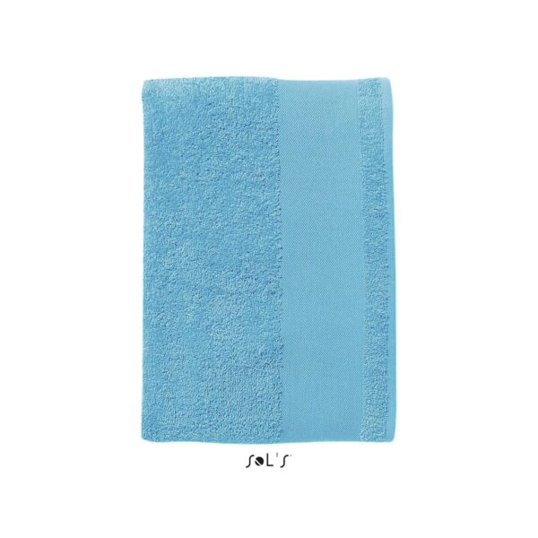 Asciugamano in spugna personalizzato azzurro