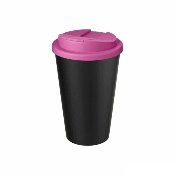 Tazza personalizzabile nero-rosa
