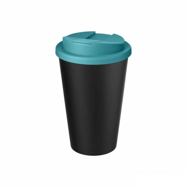 Tazza personalizzabile nero-azzurro