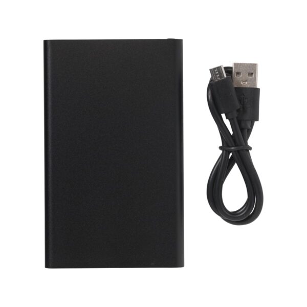 Powerbank in alluminio da 4000mAh personalizzabile con incisione laser