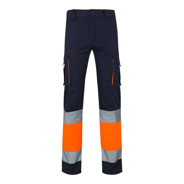 Pantalone tecnico bicolore da lavoro