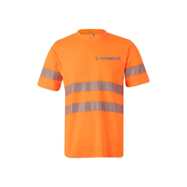 Maglia alta visibilità REFLATEX® in cotone