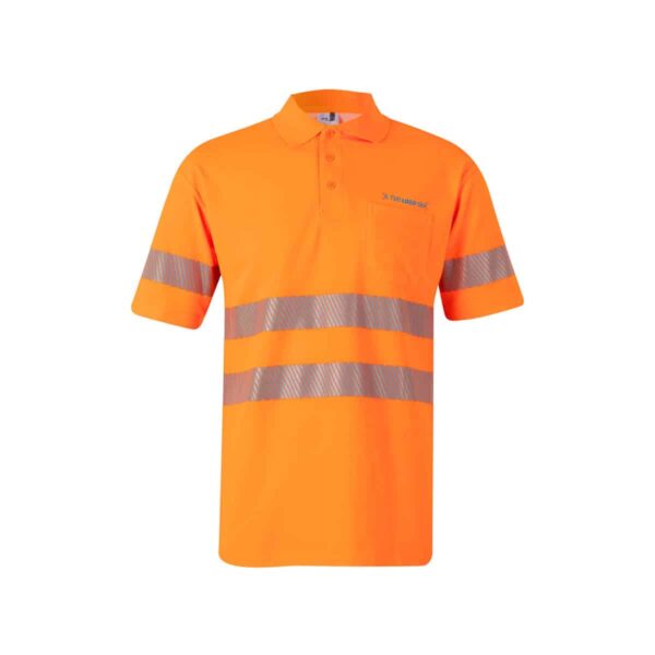 Polo alta visibilità REFLATEX® da lavoro
