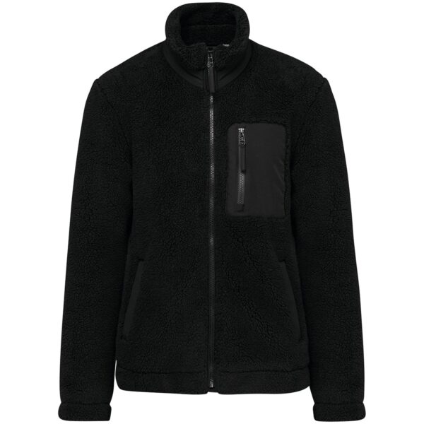 Giacca sherpa ecosostenibile