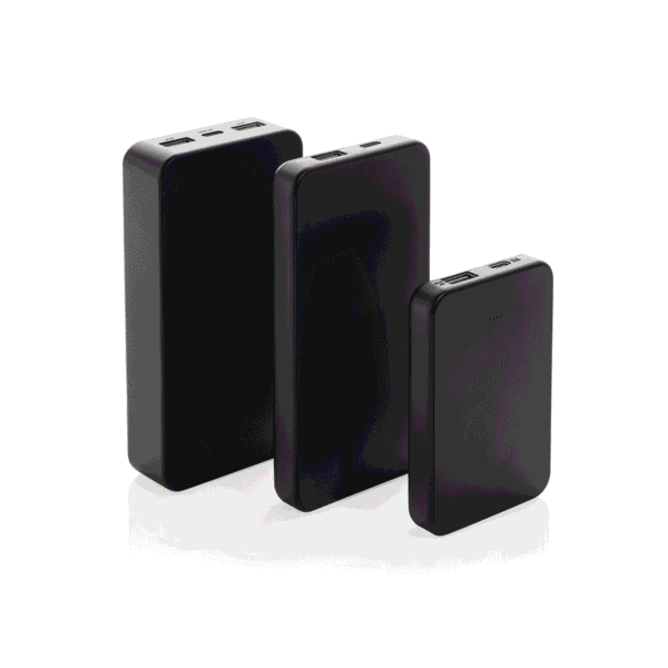 Powerbank in plastica riciclata 5.000 / 10.000 / 20.000 mAh