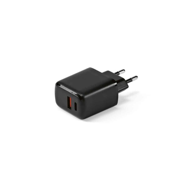 caricatore USB personalizzato 20W PD colore nero