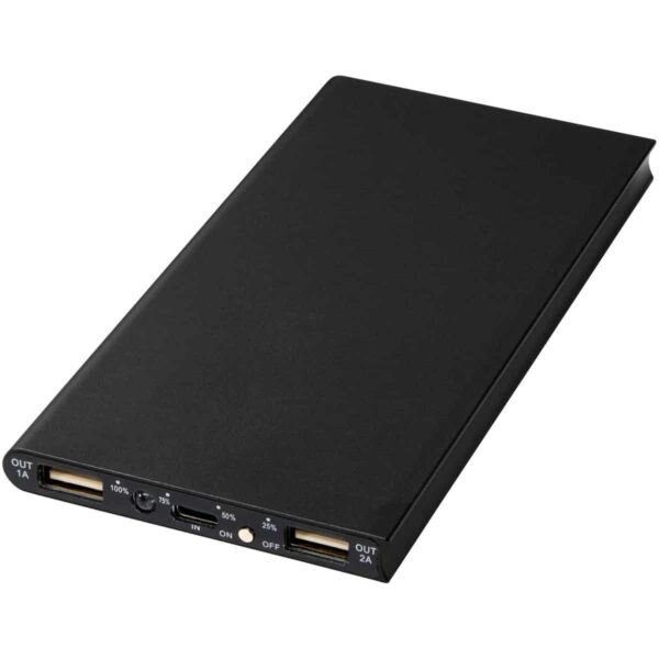 Powerbank 8000 mAh in alluminio