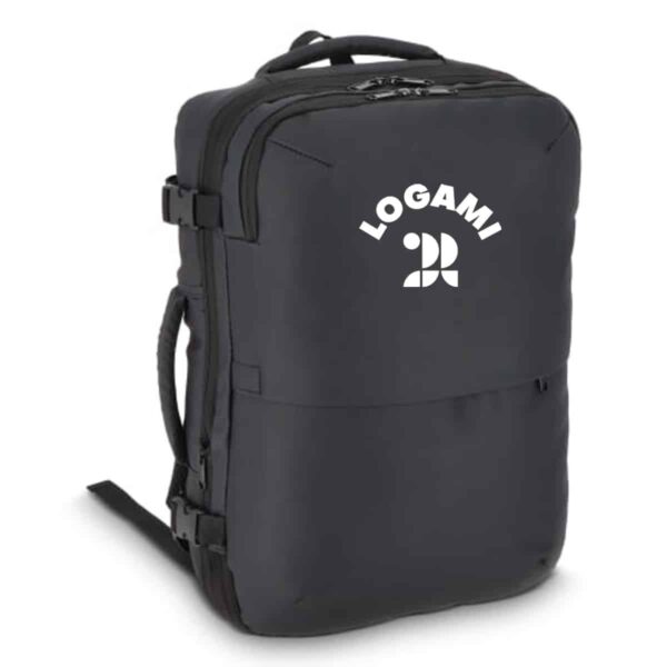 Borsa da viaggio con sacco sottovuoto integrato e scomparto laptop