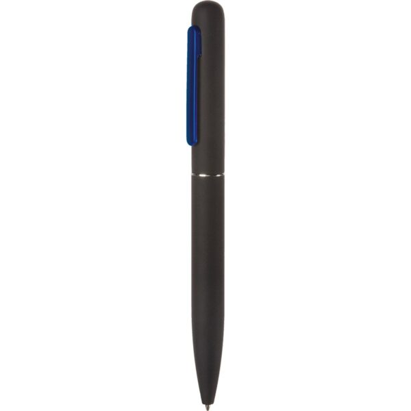 Penna a sfera in metallo con rivestimento gommato