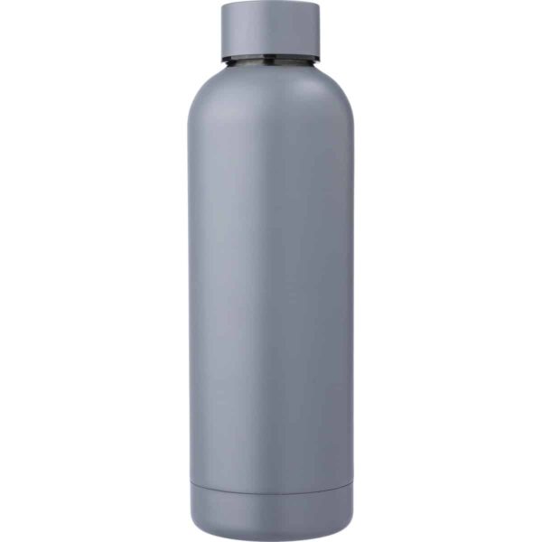 Borraccia in acciaio inox riciclato Isaiah 500 ml - grigio