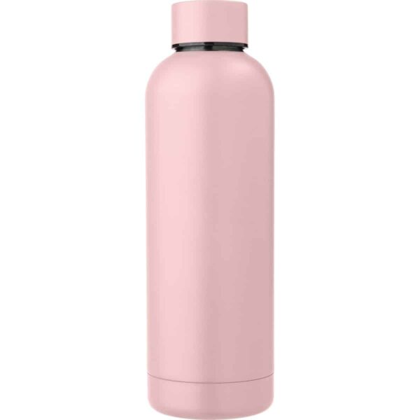 Borraccia in acciaio inox riciclato Isaiah 500 ml - rosa pastello
