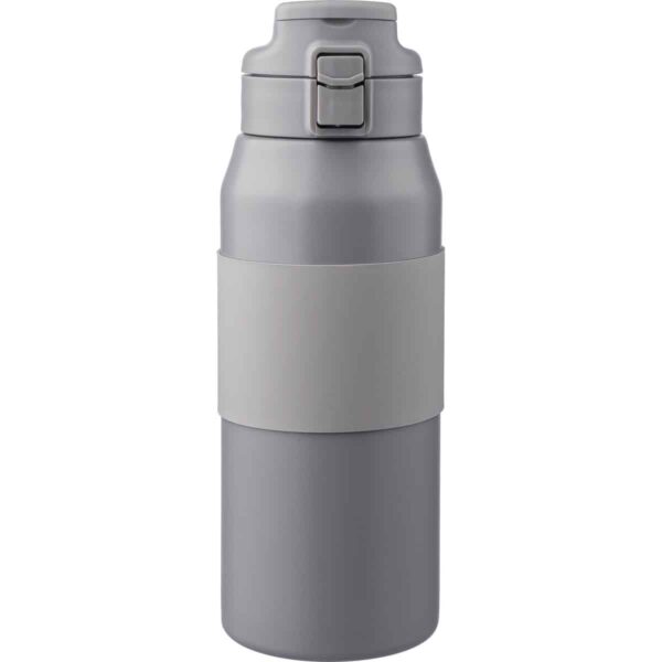 Borraccia in acciaio inox 304 a doppia parete capacità 800 ml Katie - grigio