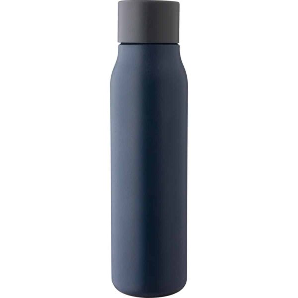 Borraccia a doppia parete in acciaio inox 304 riciclato 600 ml Cassian - blu