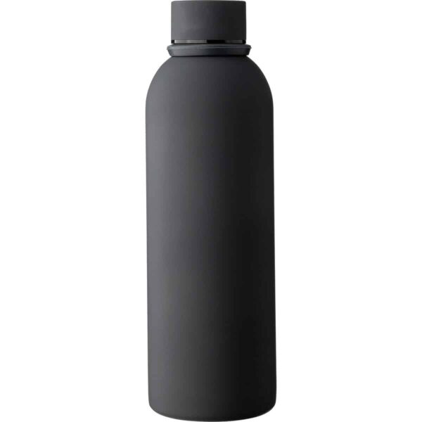 Borraccia in acciaio inossidabile riciclato a doppia parete Sena 500 ml - nero
