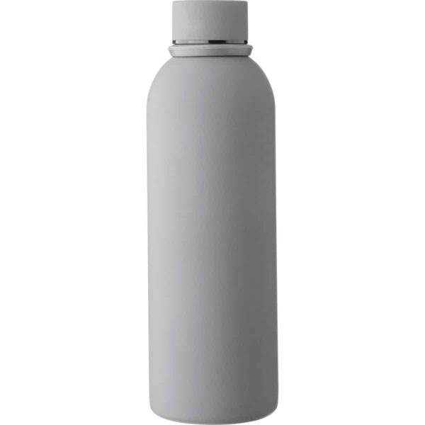Borraccia in acciaio inossidabile riciclato a doppia parete Sena 500 ml - grigio