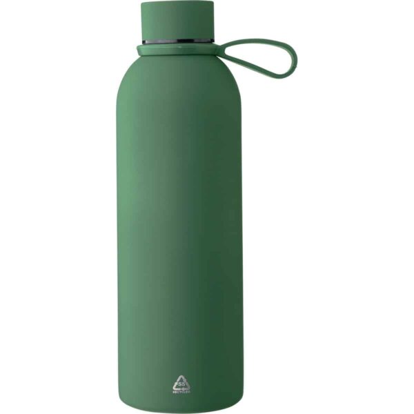 Borraccia in acciaio inossidabile riciclato a doppia parete Sena 500 ml - verde
