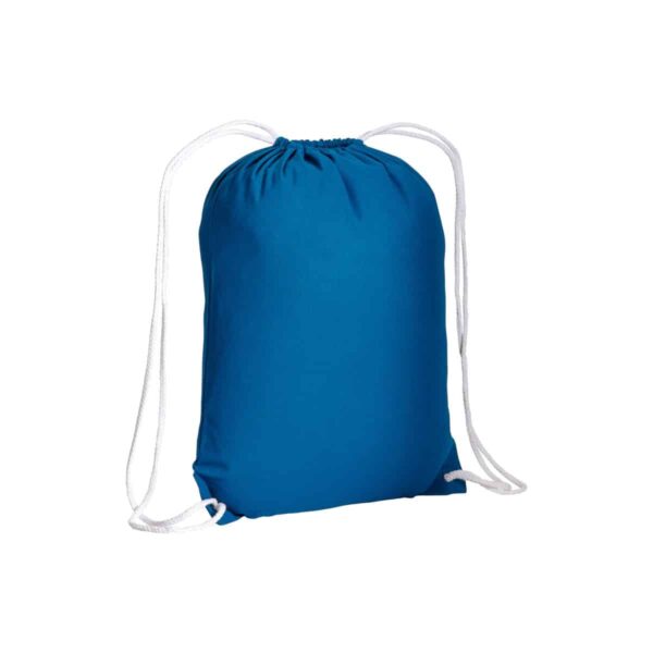 Zainetto in cotone 135 g/m2 con chiusura a strozzo - Royal